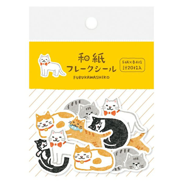 Washi Flake Sticker – Cat