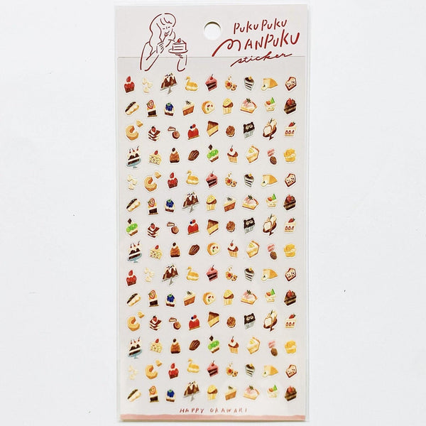 Mind Wave Puffy Tummy Sticker Dessert