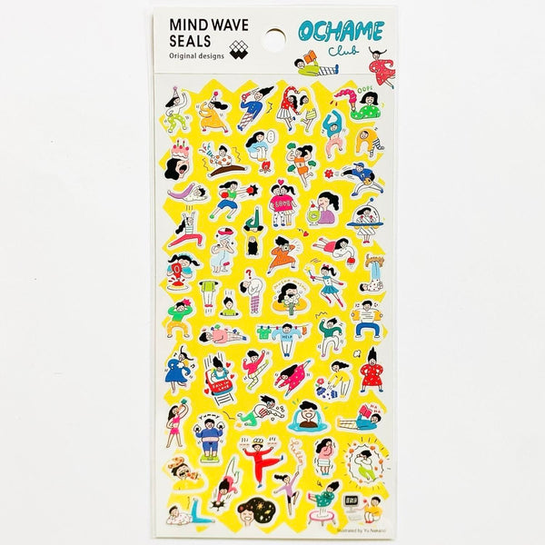 Mind Wave Sticker Playful Club
