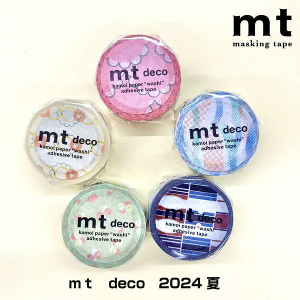 mt deco 1P Retro Design Masking Tape Washi Tape 15mmx7m