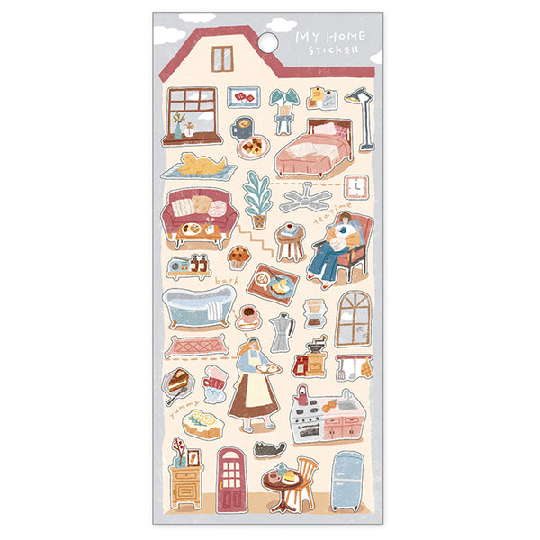 Mind Wave My Home Sticker Snack Time
